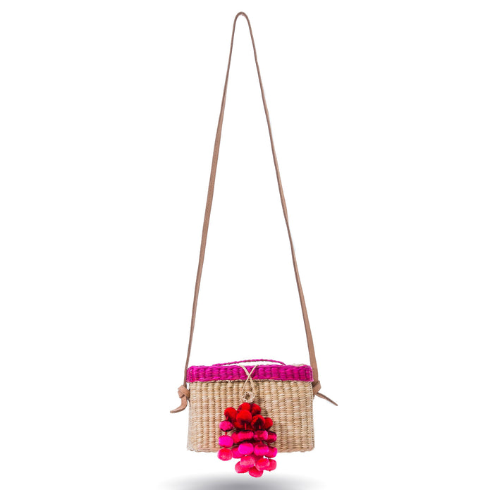 Roge M Strap Pompom - Tampa Rosa